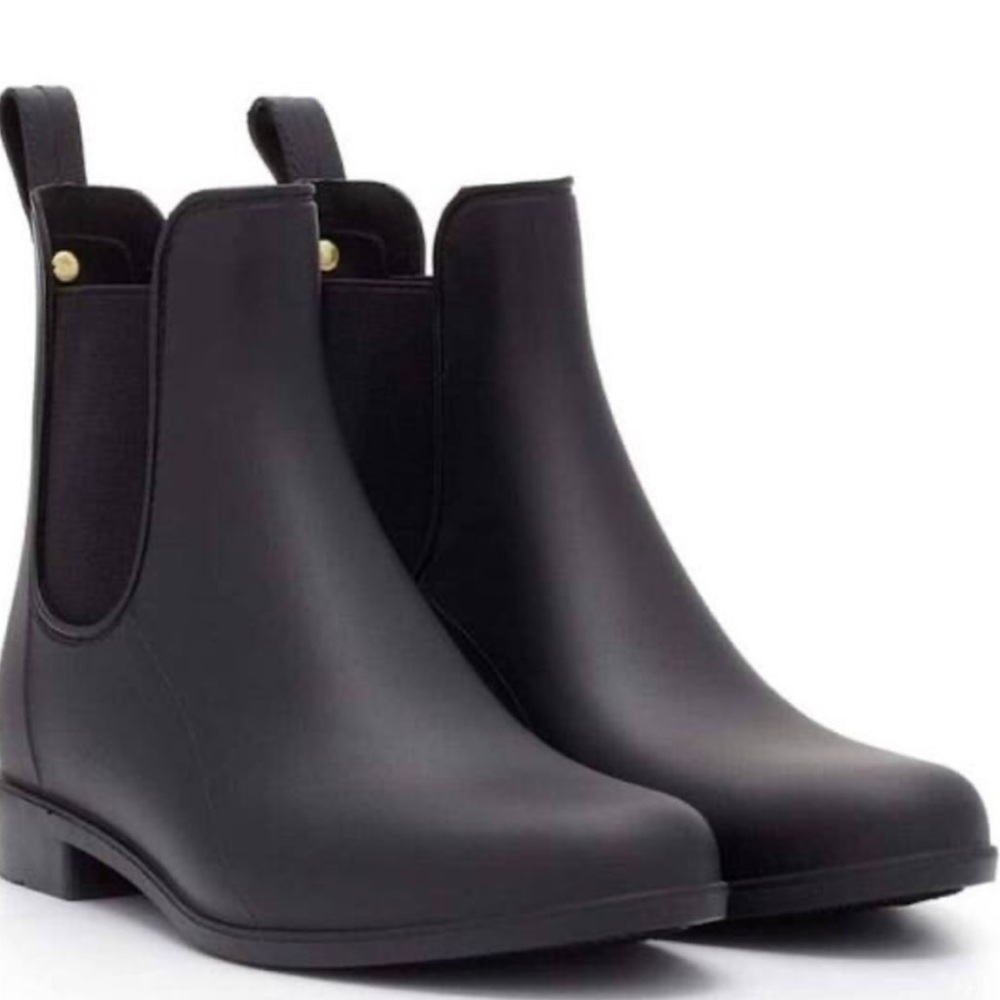 Sam Edelman Black Rain Boots